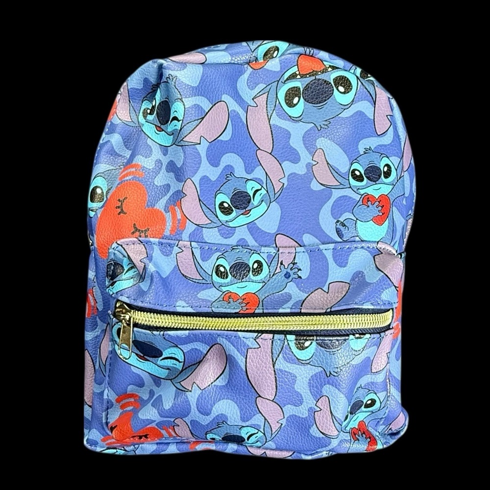 Disney Lilo and Stitch‎ Large School Backpack 12" Purse Book Bag